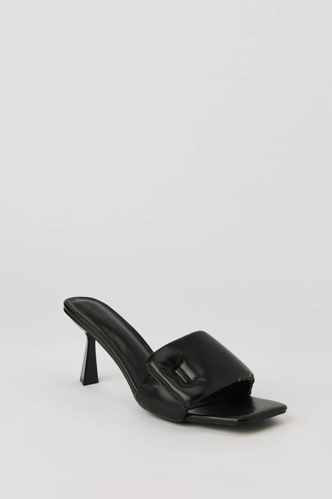 Puffy Heeled Sandal