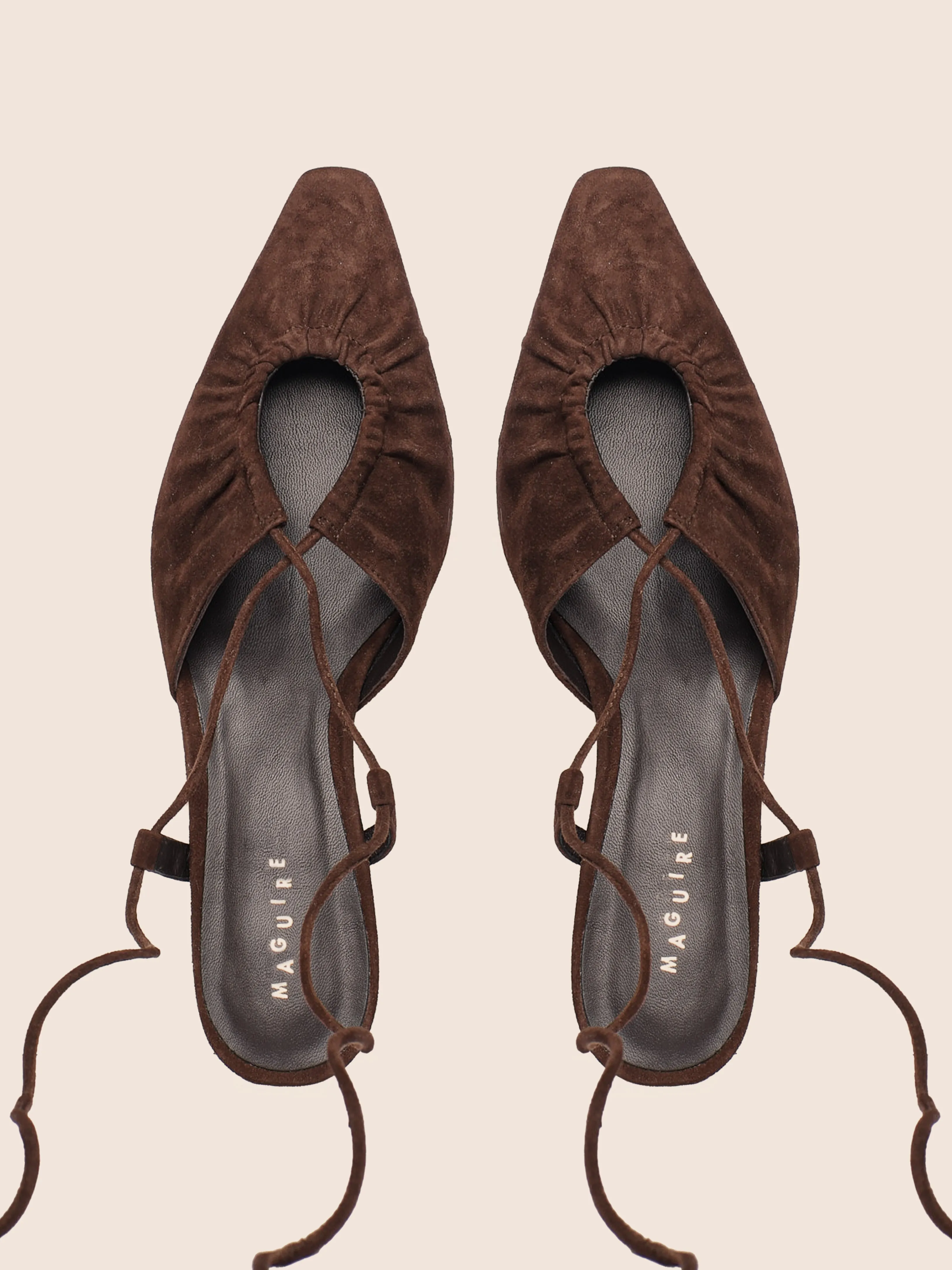Rafael Brown Suede Pump