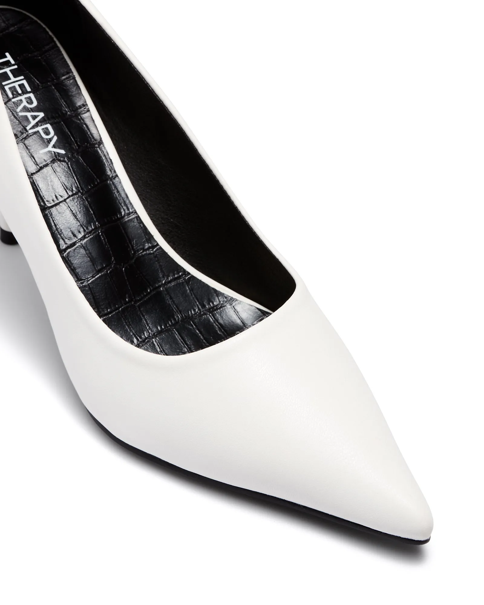 Sabrina Pump White *FINAL SALE*