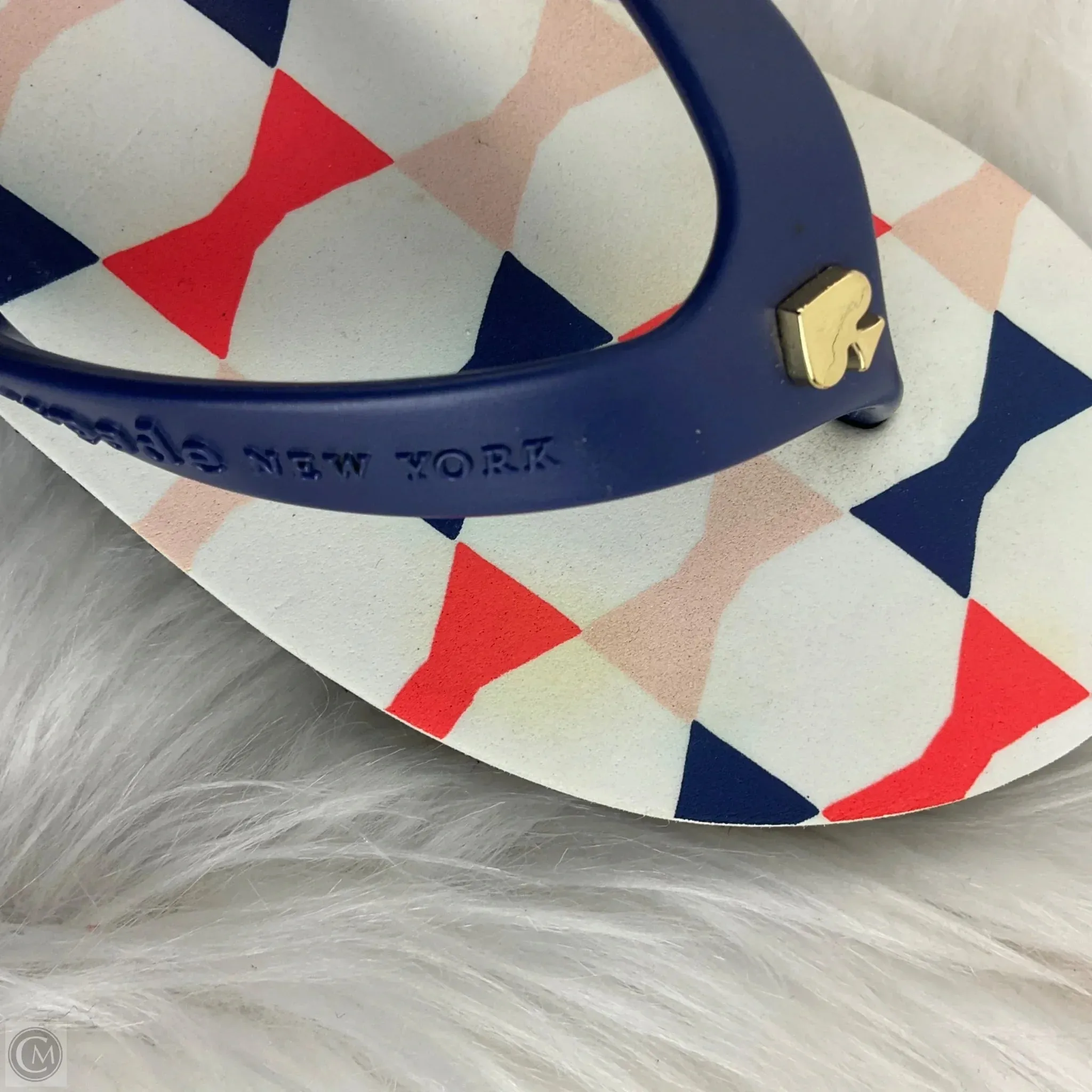 Sandals Designer By Kate Spade In Multi-colored, Size: 6