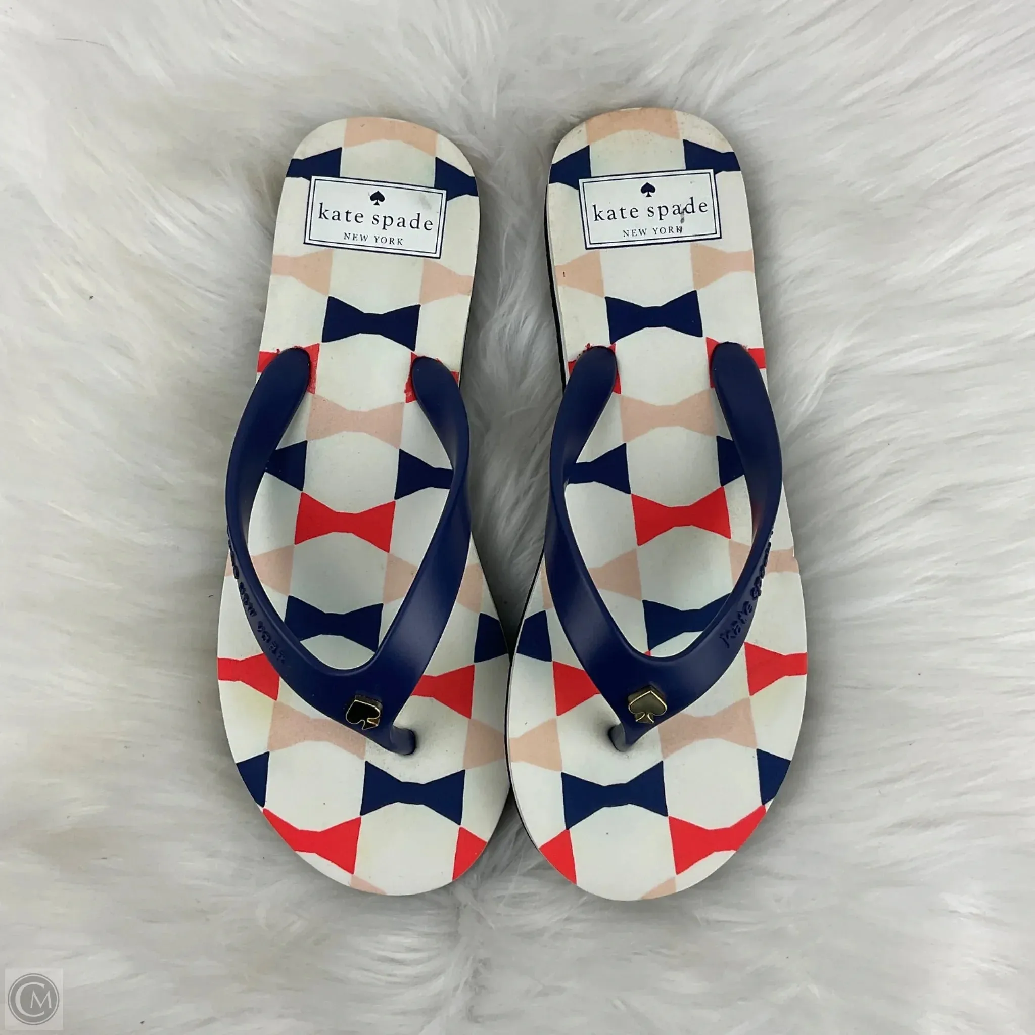 Sandals Designer By Kate Spade In Multi-colored, Size: 6