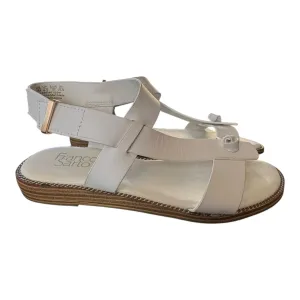 Sandals Flats By Franco Sarto In White, Size:7