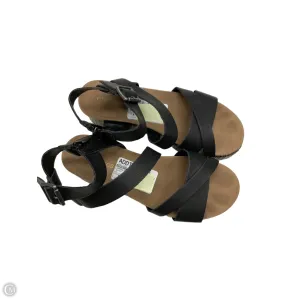 Sandals Heels Platform By Maurices In Black, Size: 6
