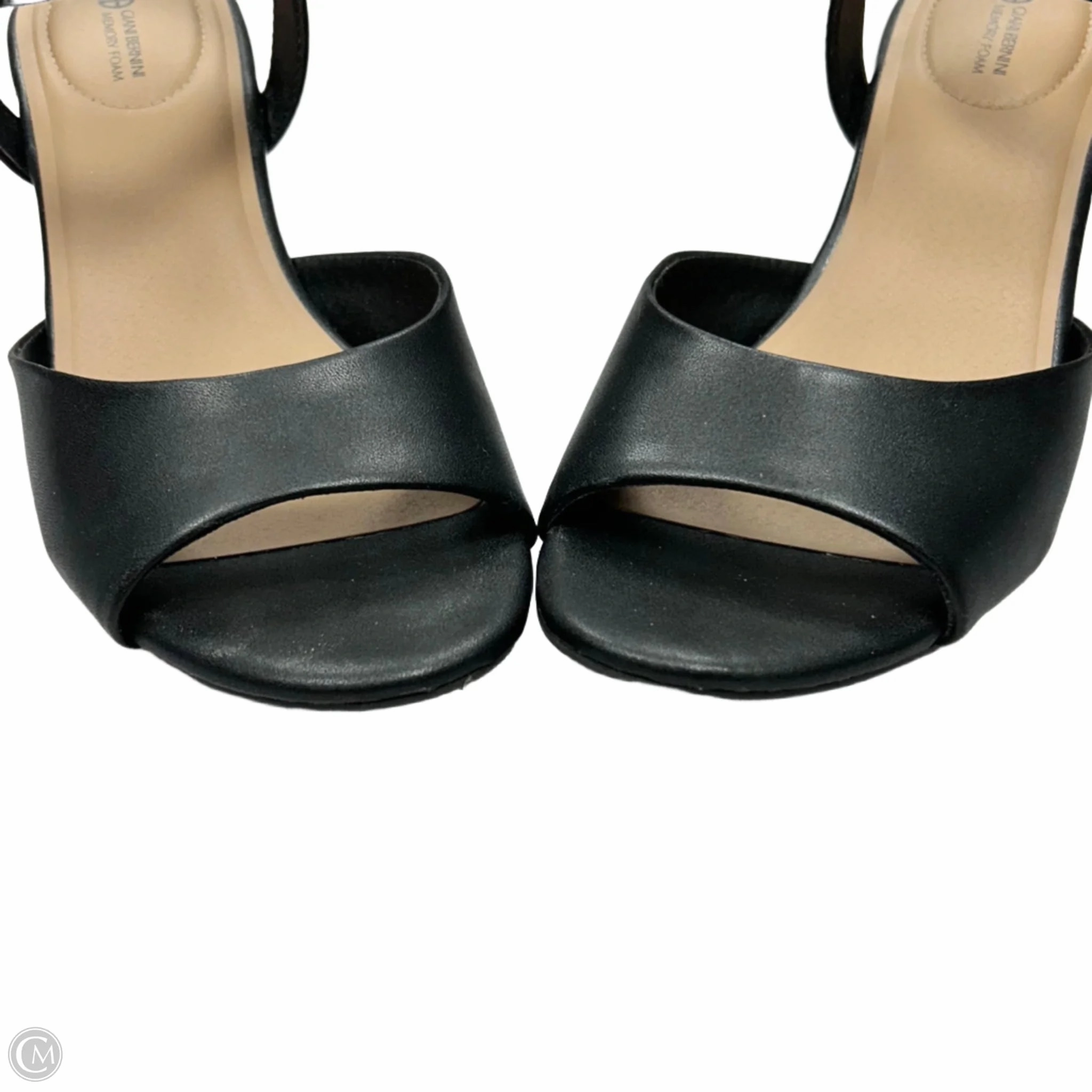 Sandals Heels Block By Giani Bernini In Black, Size: 9