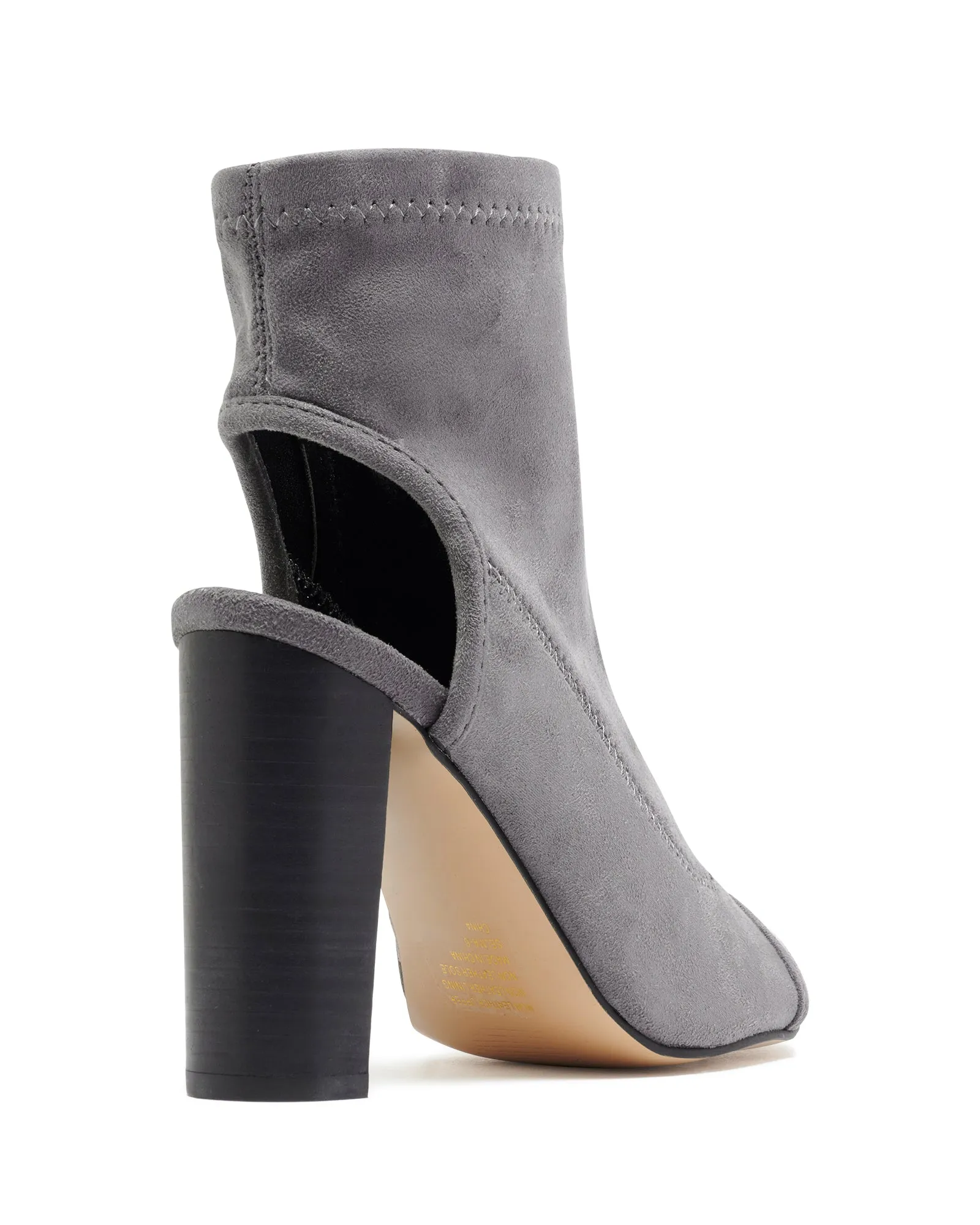 Selma Grey Stretch Faux Suede *FINAL SALE*