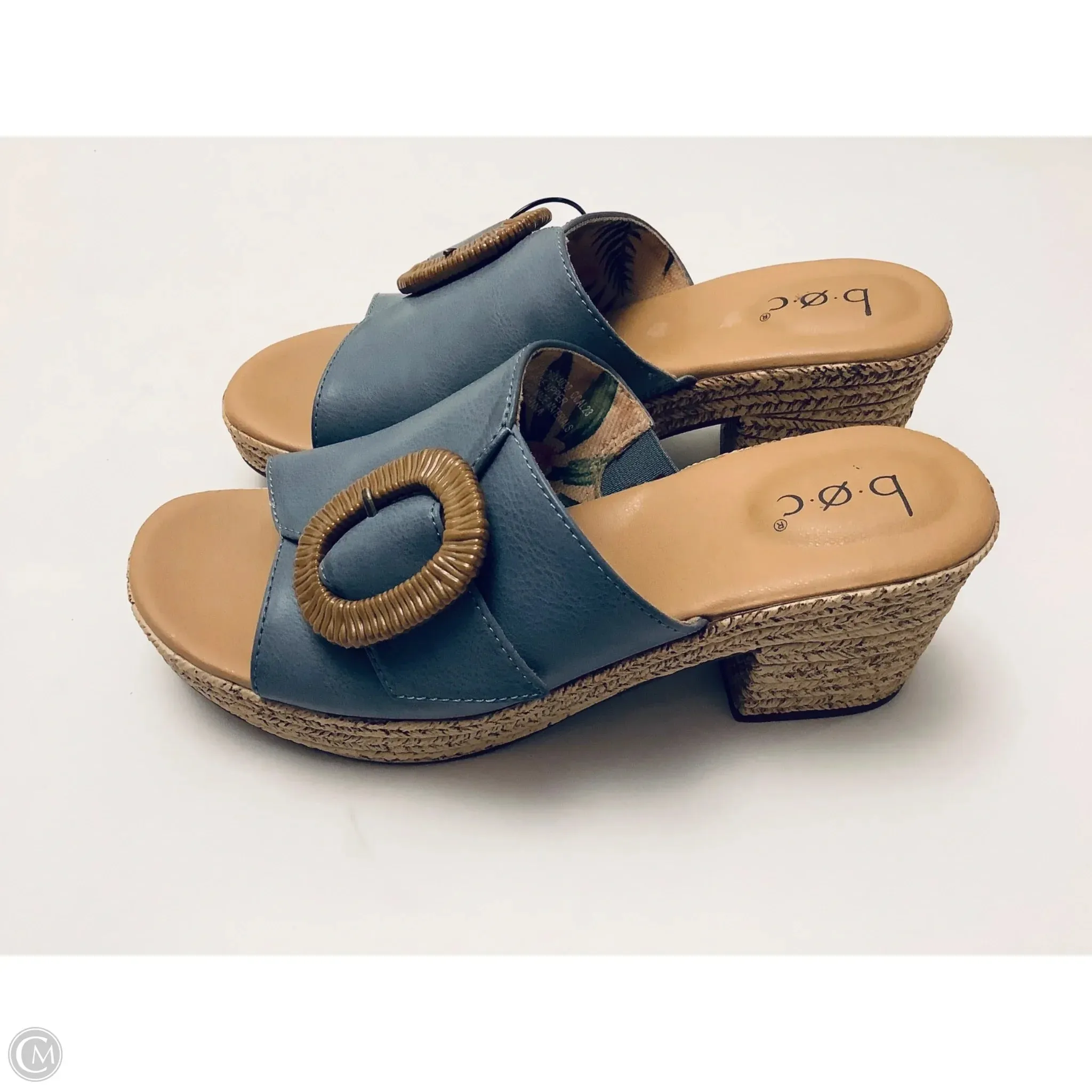 Shoes Heels Block By Boc In Tan, Size: 8