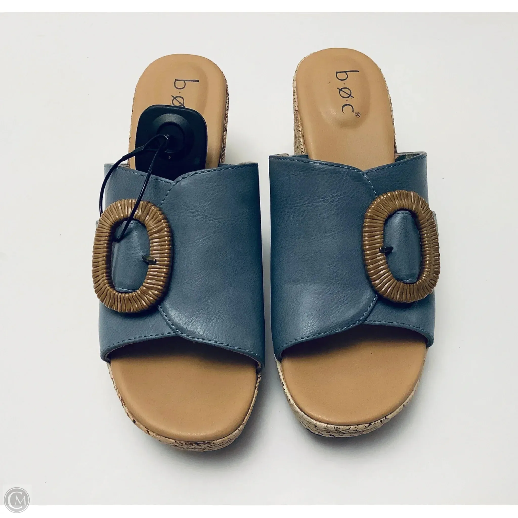 Shoes Heels Block By Boc In Tan, Size: 8