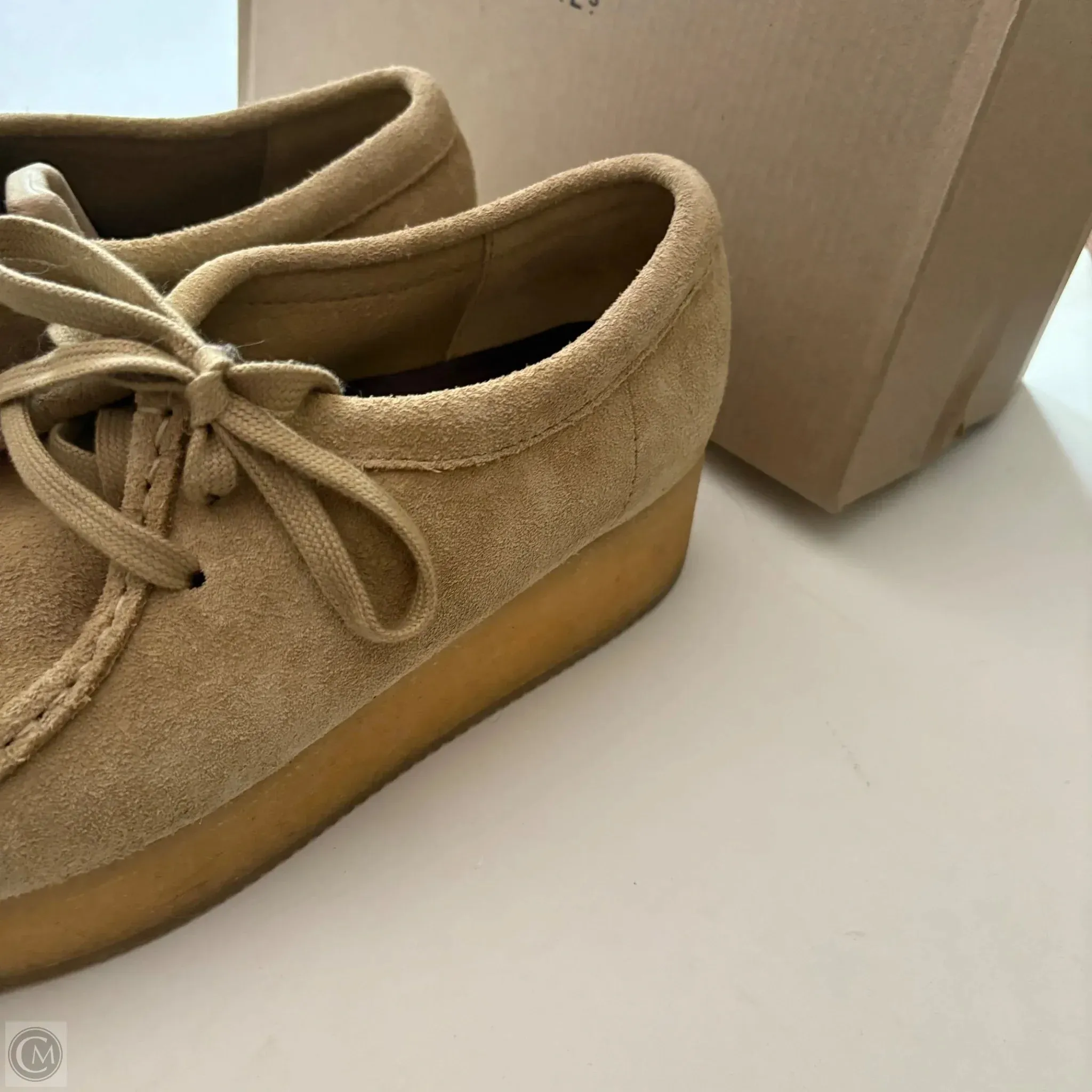Shoes Heels Block By Clarks In Beige, Size: 7.5