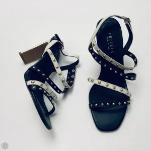 Shoes Heels Block By Cmc In Black & White, Size: 9