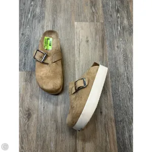 Shoes Heels Block By Madden Girl In Tan, Size: 8.5