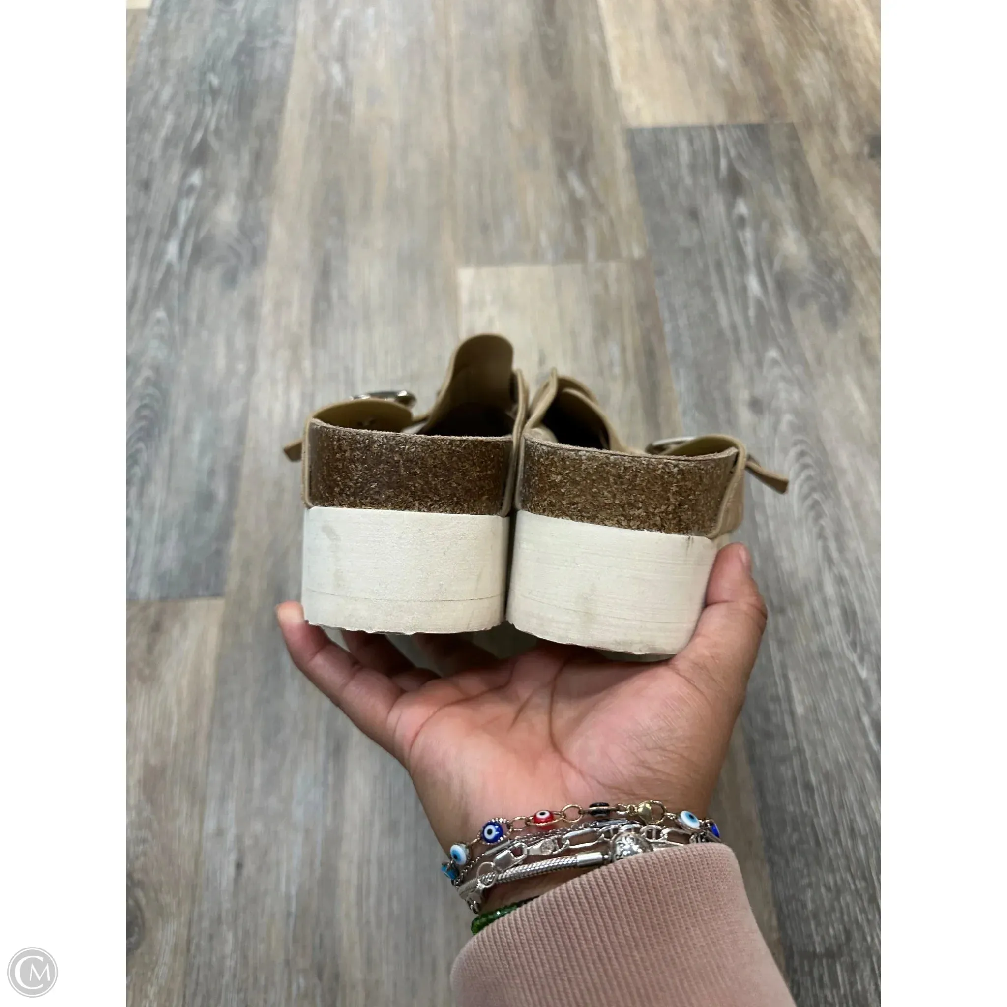 Shoes Heels Block By Madden Girl In Tan, Size: 8.5