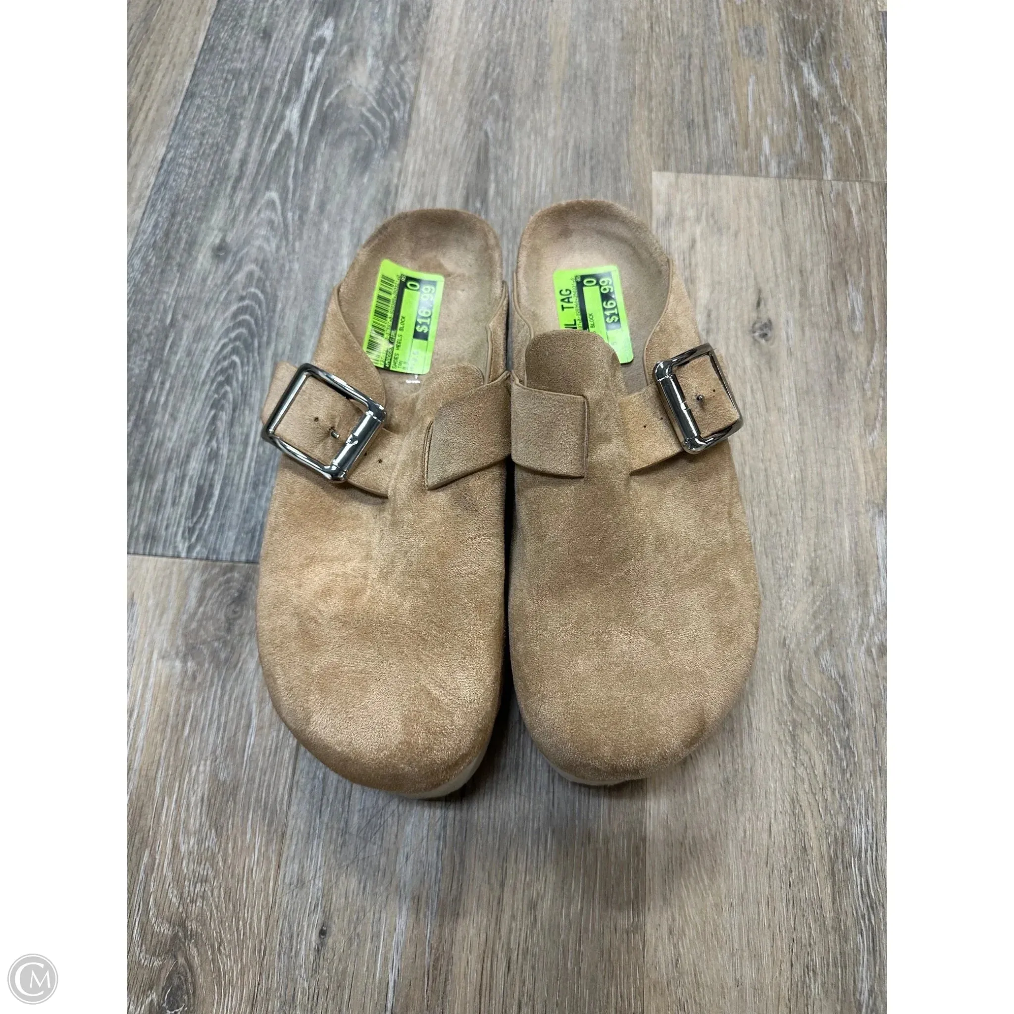 Shoes Heels Block By Madden Girl In Tan, Size: 8.5