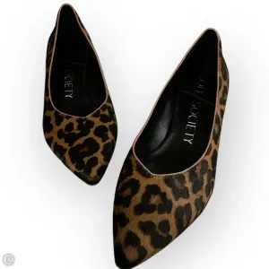 Shoes Heels Block By Sole Society In Animal Print, Size: 9.5