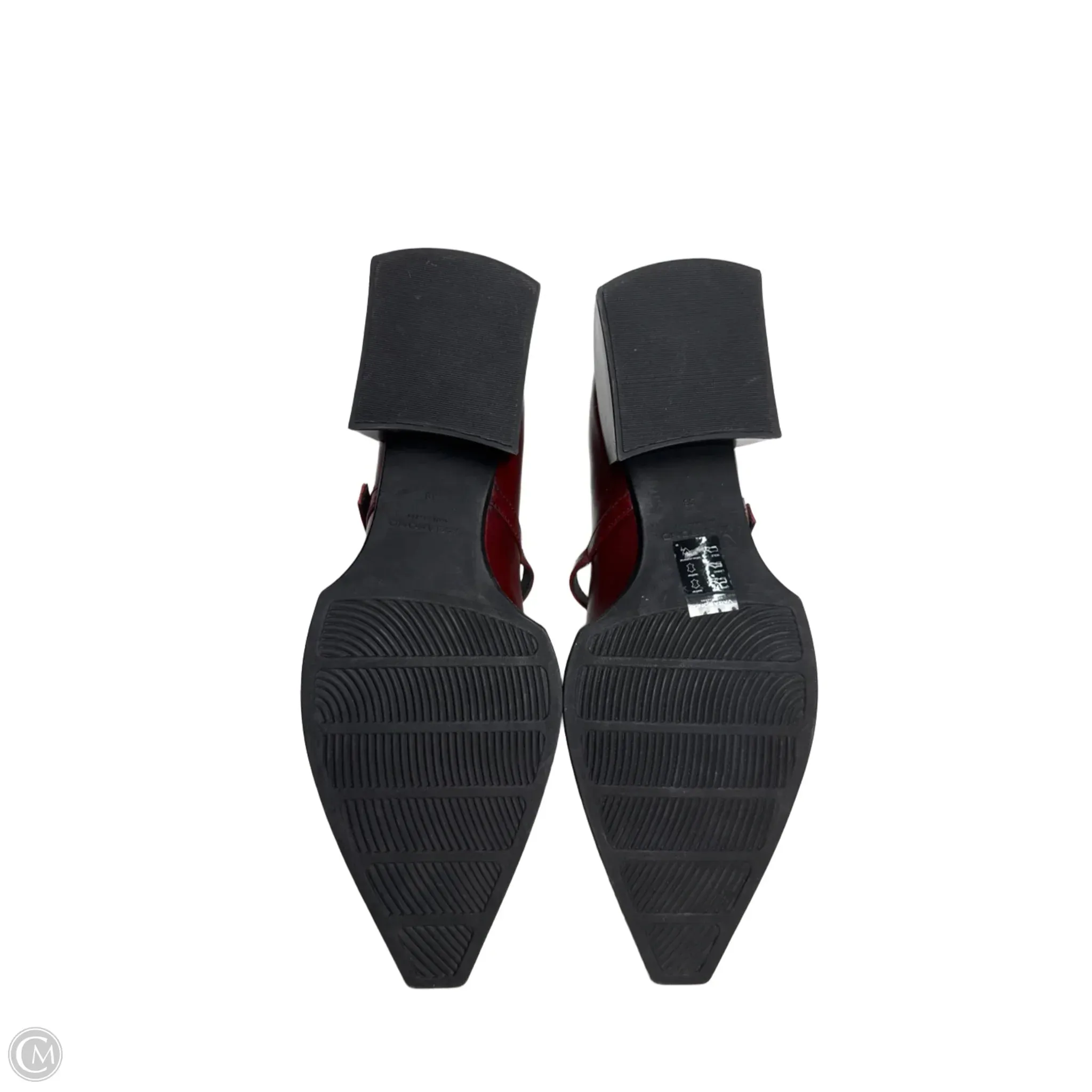 Shoes Heels Block By VAGABOND In Red, Size: 8.5