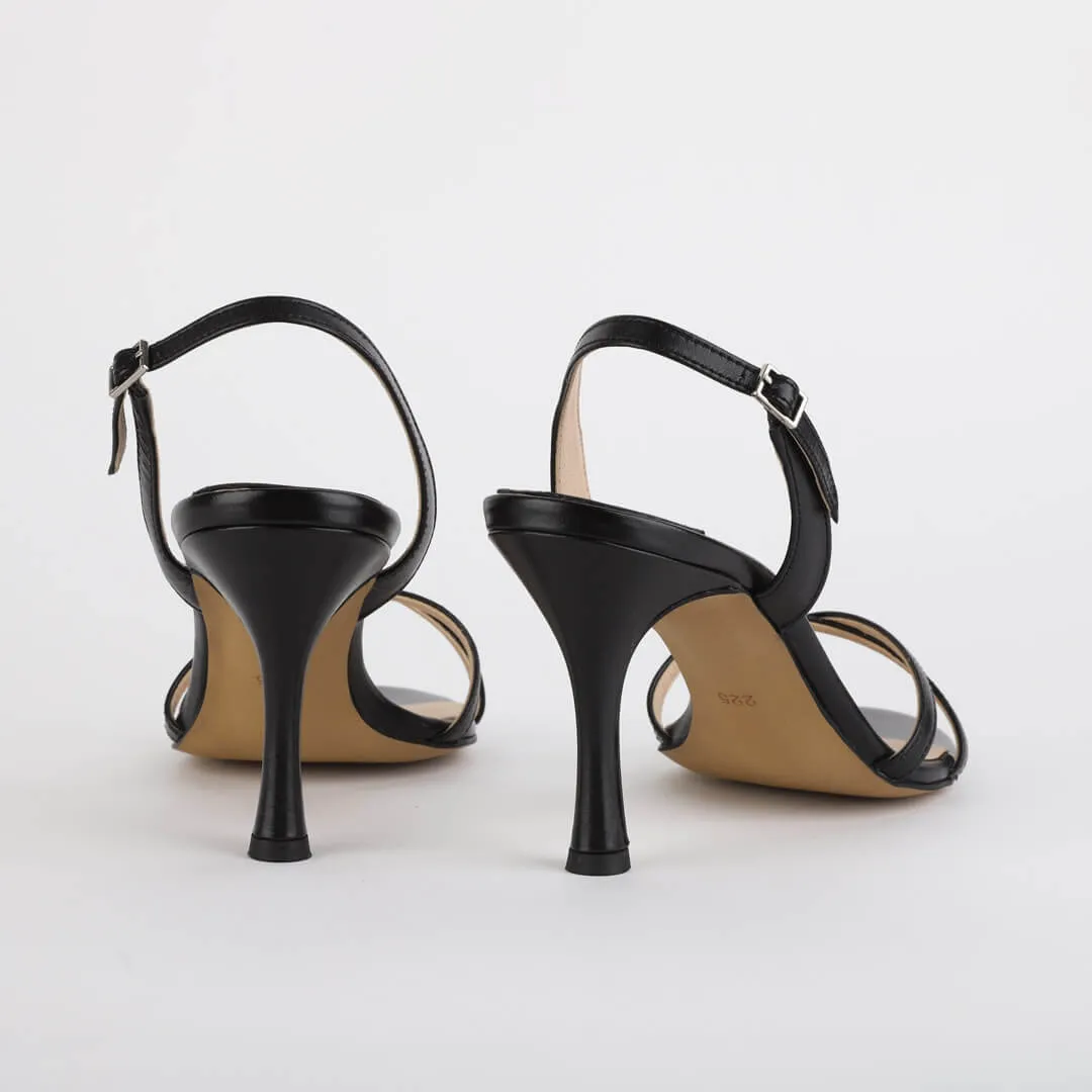 *STOLLARD - black, 8cm size UK 2.5