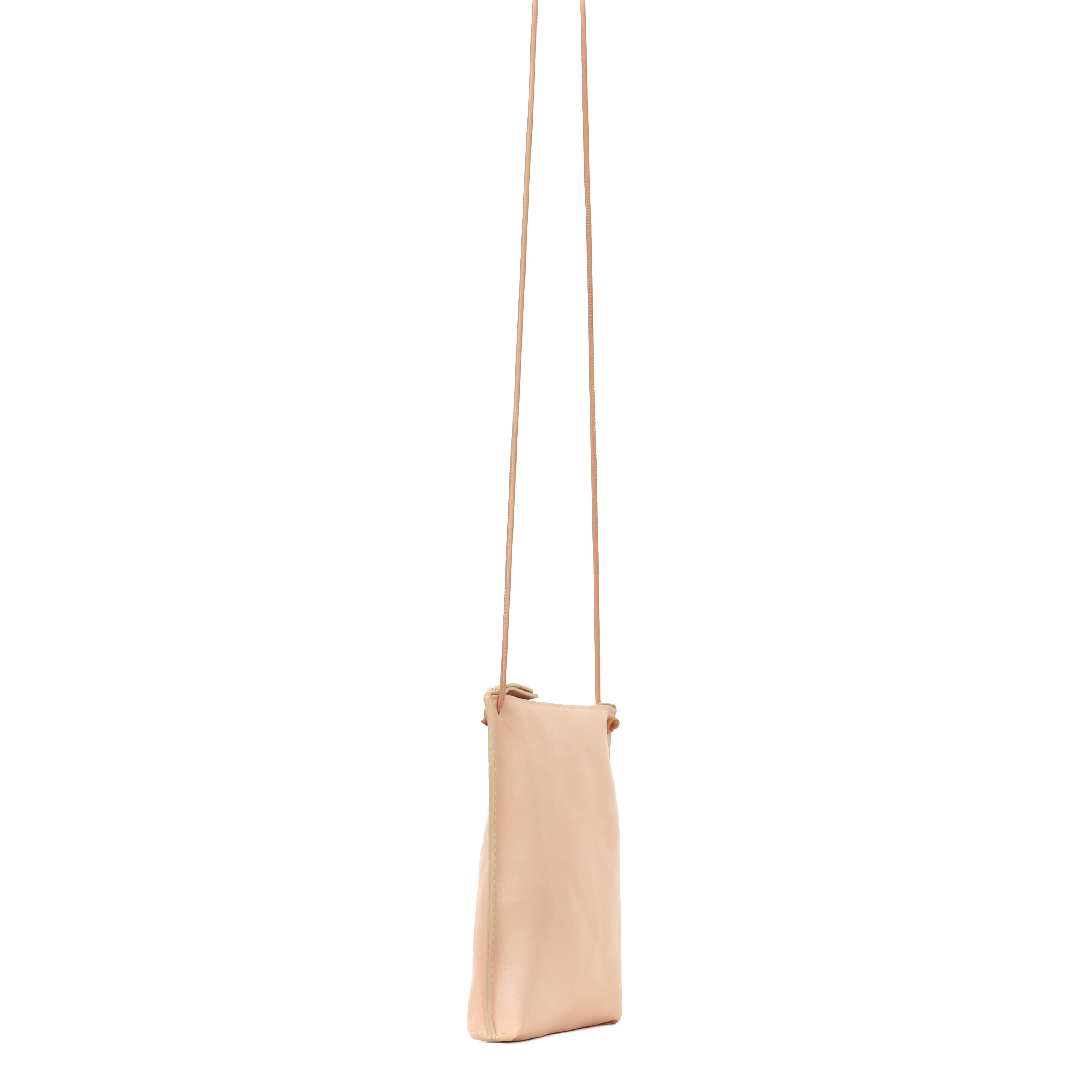 STRAPPY POUCH NUDE ITALIAN LAMB