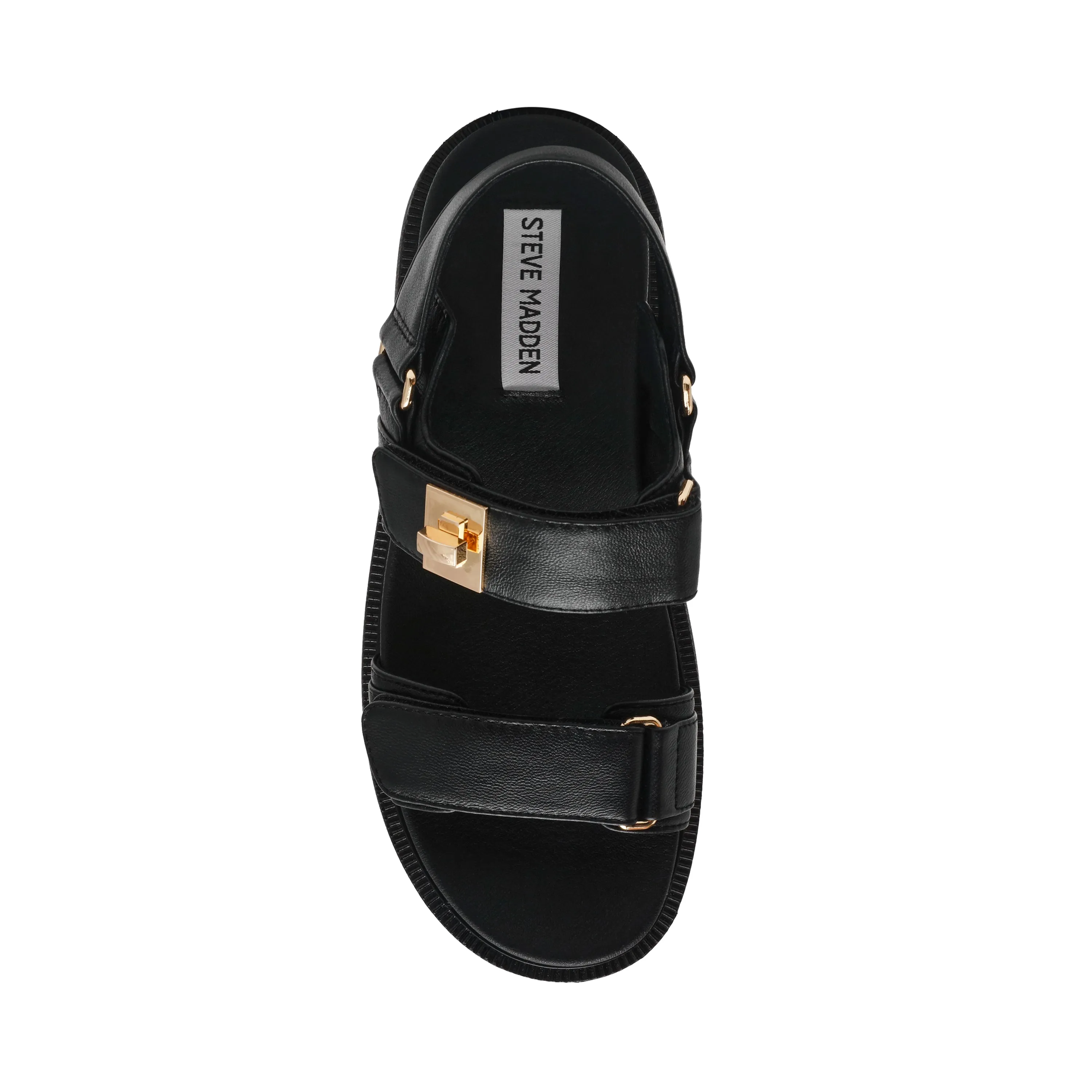 Supermona Sandal BLACK LEATHER