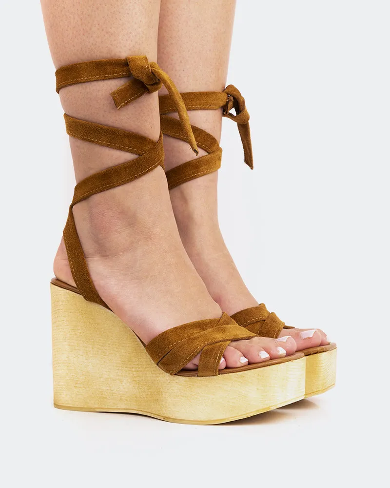 Sybille Tan Suede
