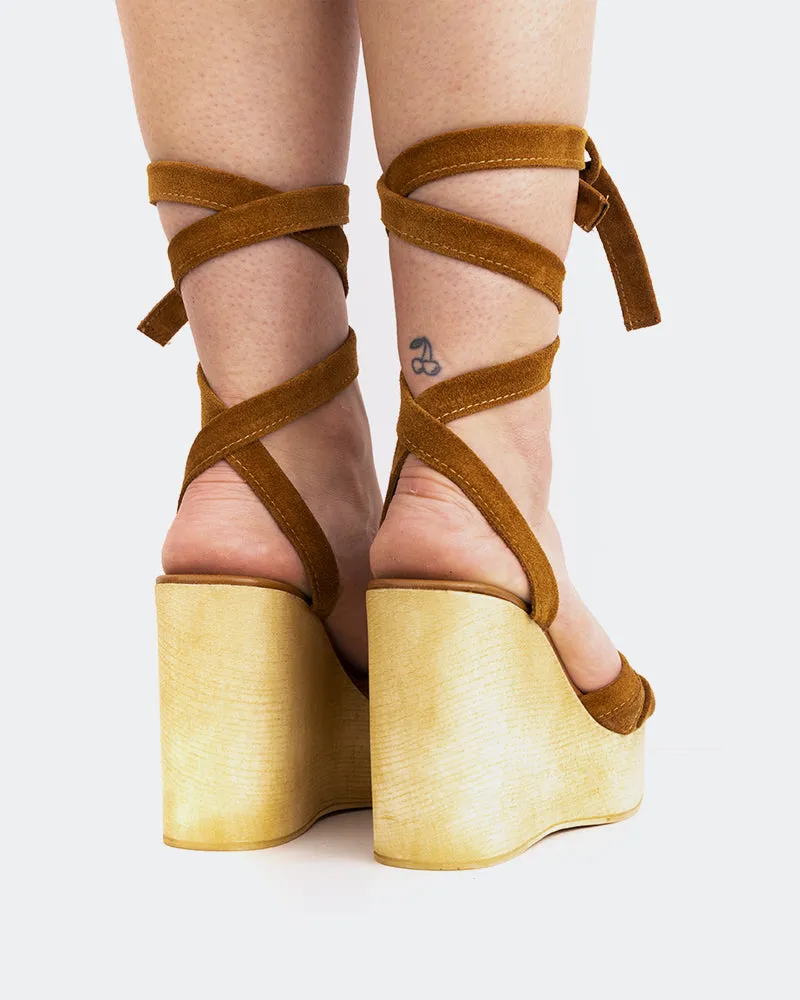 Sybille Tan Suede