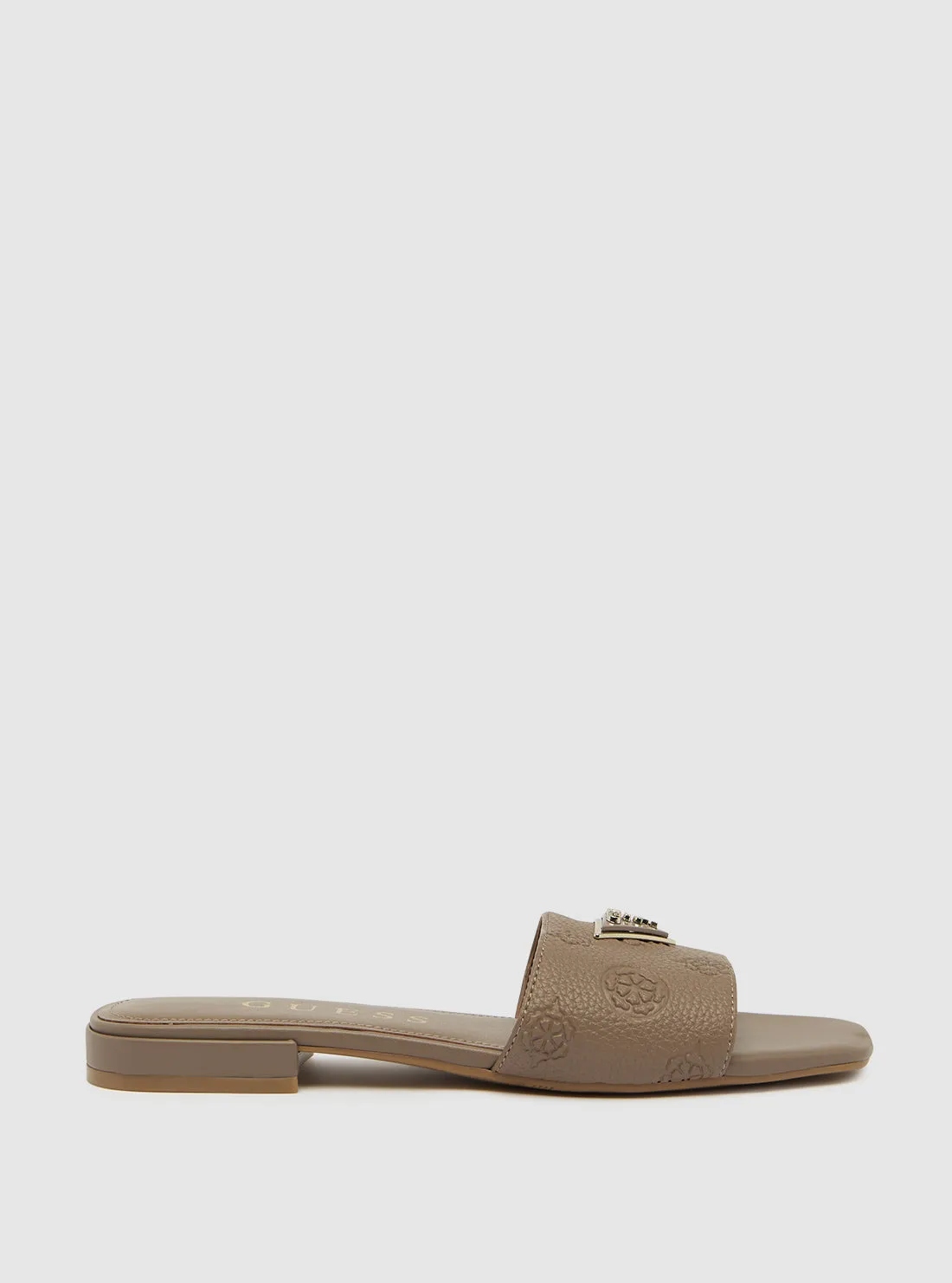Taupe Tamsea Slide Sandal
