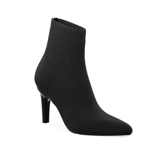 The Bootie - Coal Knit   Stiletto Heel Kit 4 Coal - FINAL SALE