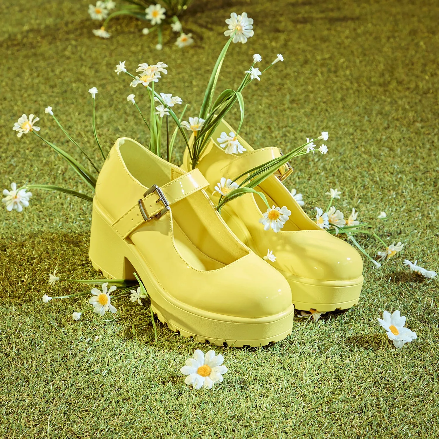 Tira Mary Jane Shoes 'Sunshine Yellow Edition'
