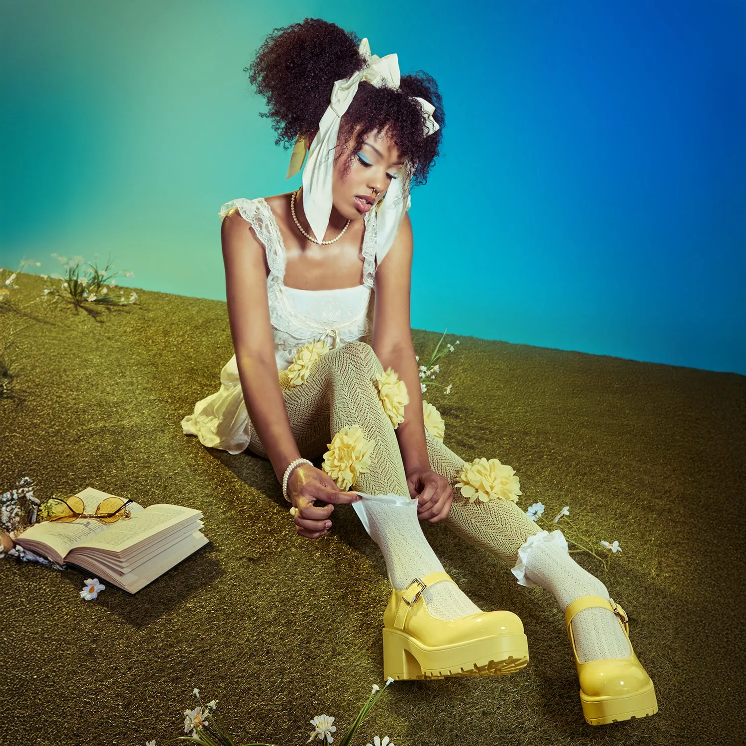 Tira Mary Jane Shoes 'Sunshine Yellow Edition'