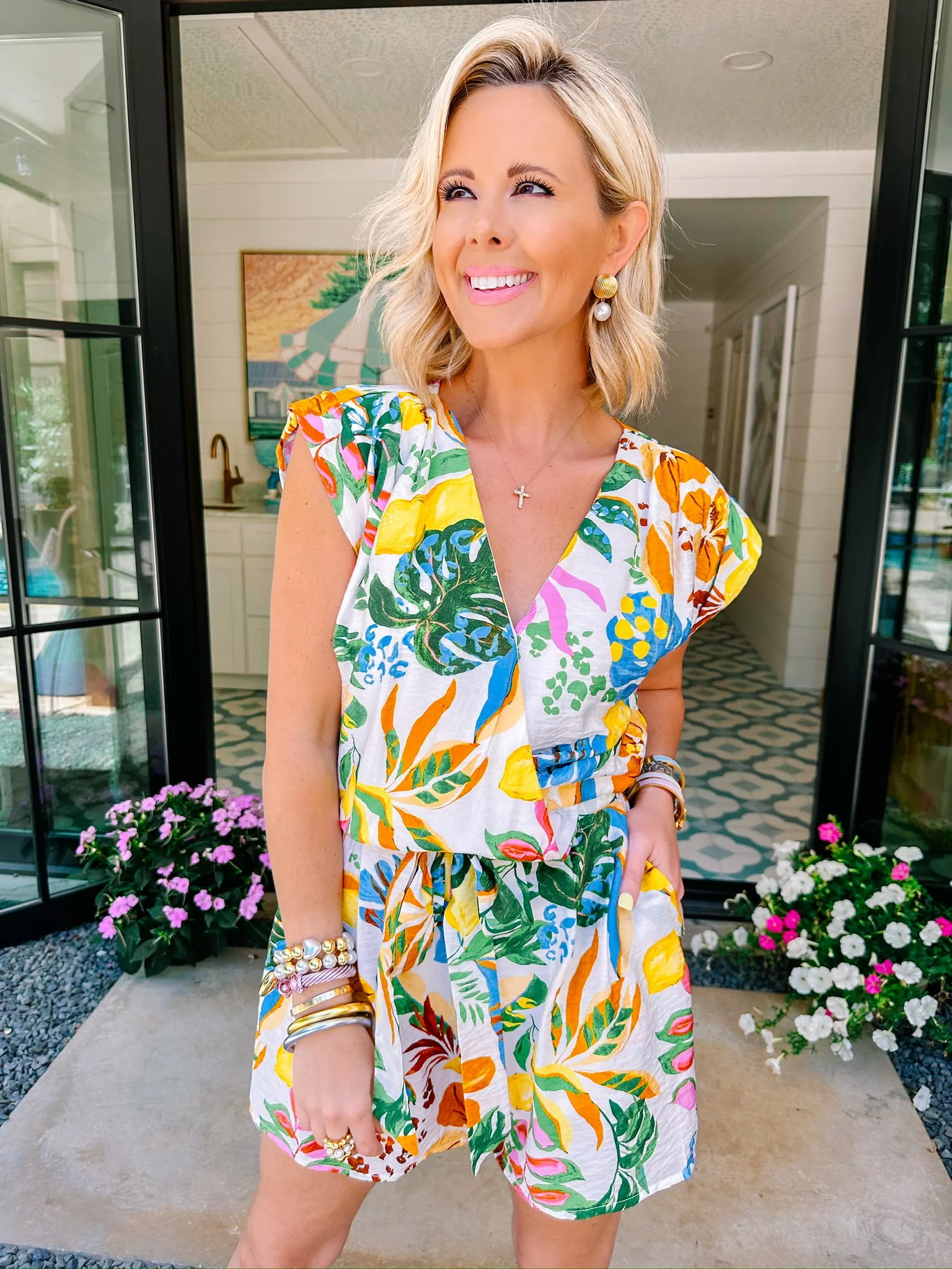 ZEST FOR LIFE FLORAL SET