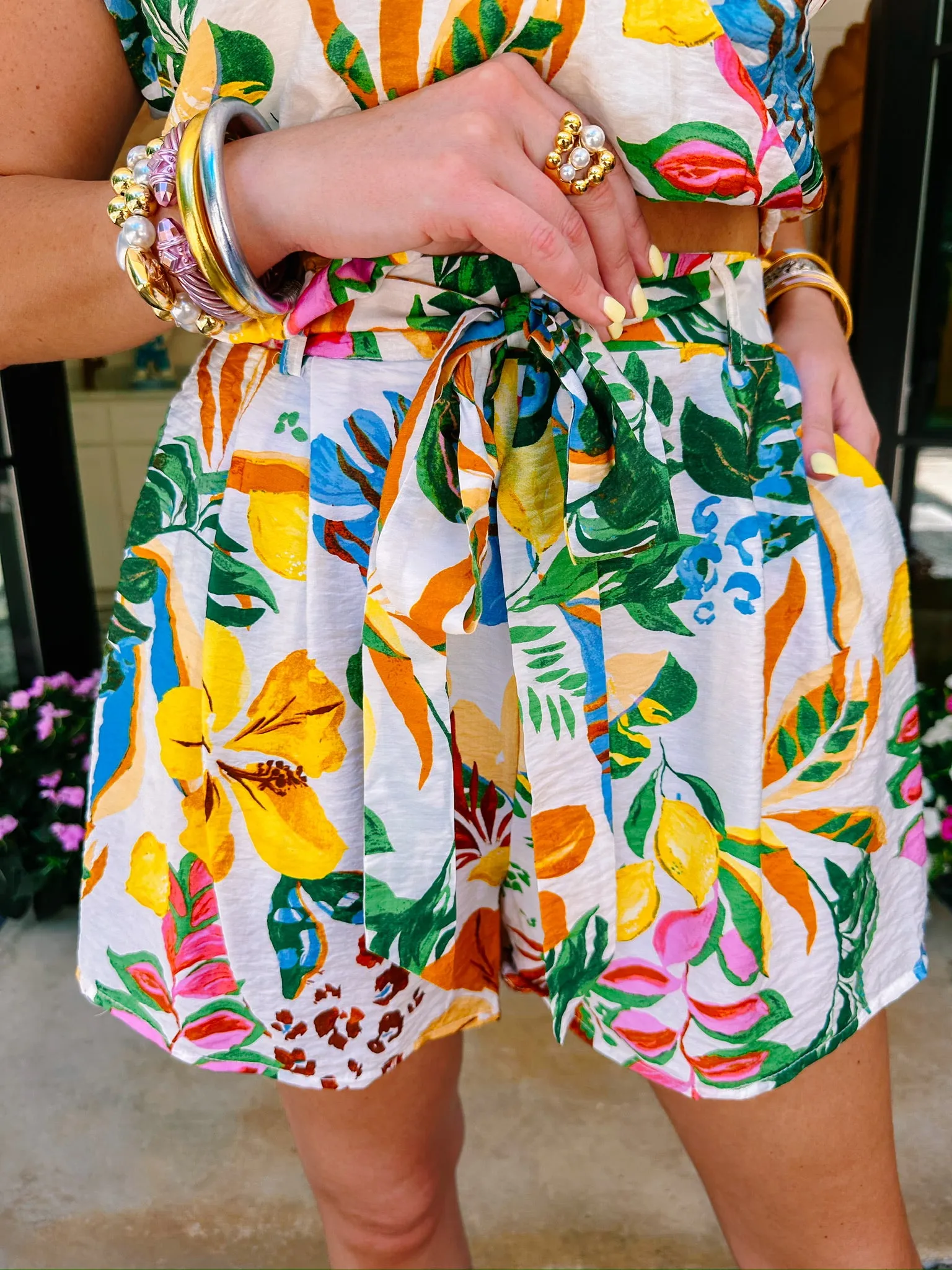 ZEST FOR LIFE FLORAL SET